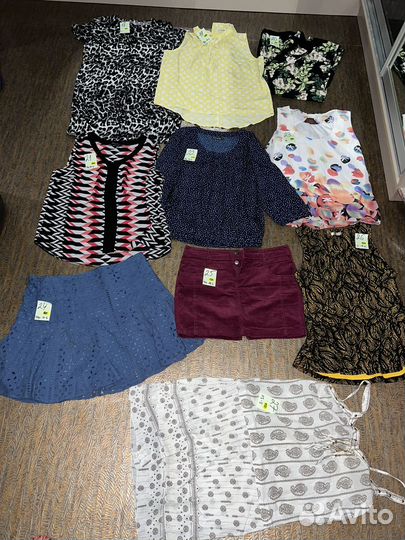 Вещи женские M L Xl платья брюки блузка майка