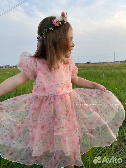 Платье цветной принт /продажа