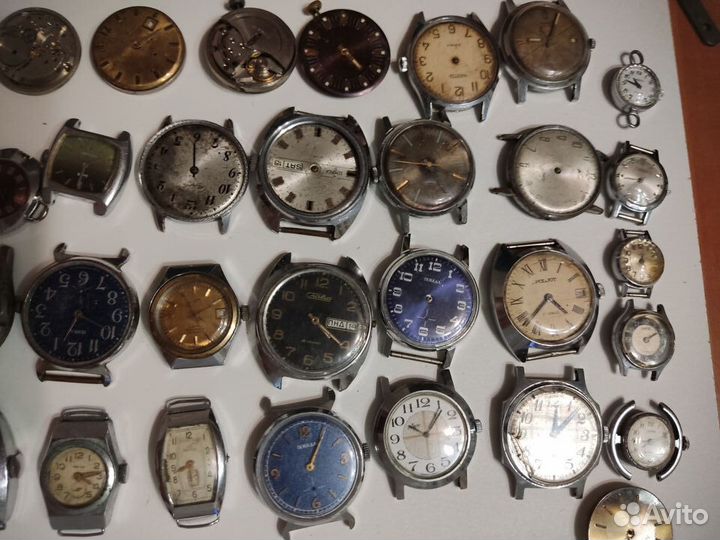Запчасти для разных часов (СССР)