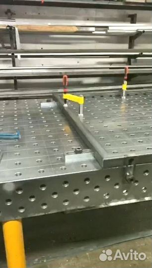 3Д стол для сварки 1200х800х100 толщиной 8 мм