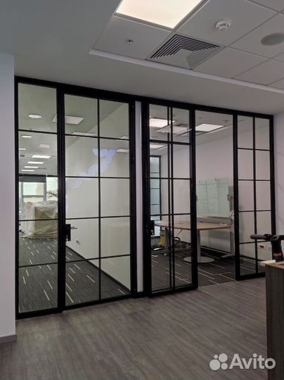 Алюминиевые офисные перегородки