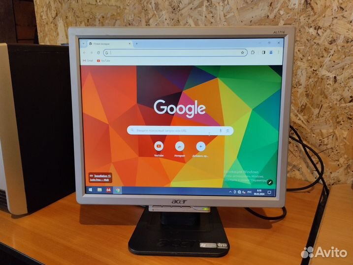Монитор Acer 17 дюймов рабочий