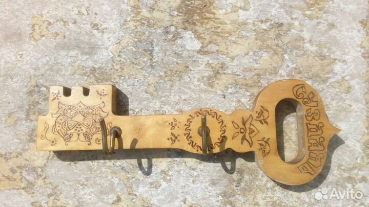 Вешалка деревянная из СССР