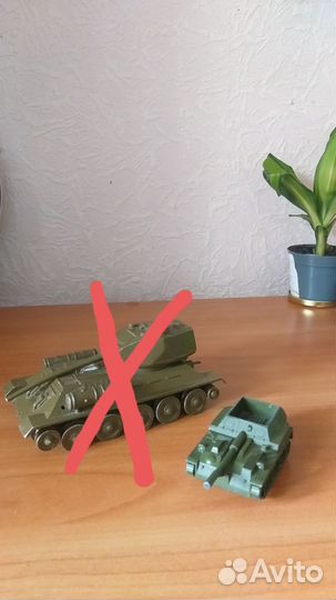 Танк металлический СССР