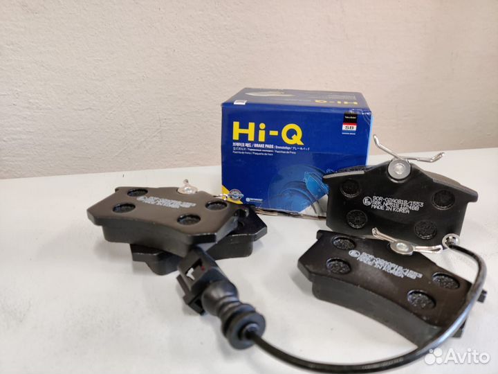 Задние тормозные колодки polo, Skoda Rapid,Octavia