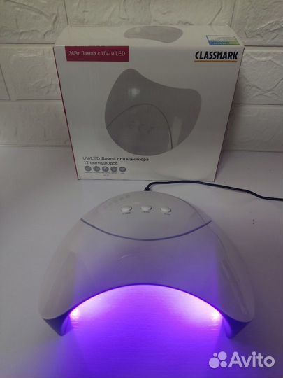 Лампа для ногтей \ маникюра Гибридная UV/LED