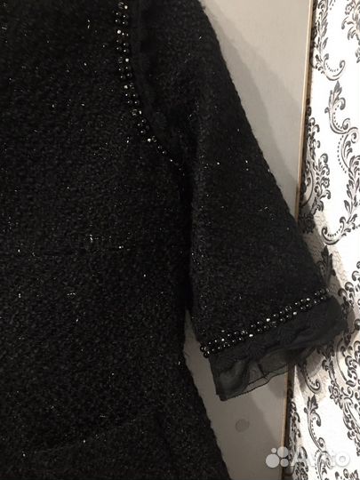 Твидовое платье 44 размера