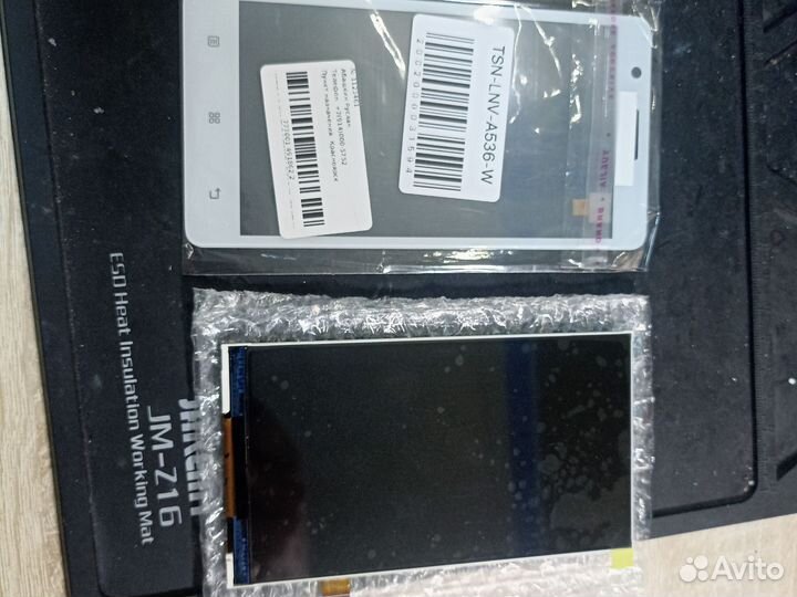 Дисплей и тачскрин на Lenovo a536