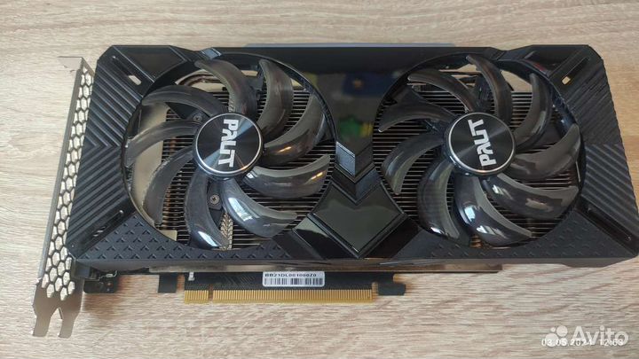 Видеокарта Palit GeForce GTX 1660 Ti 6 гб