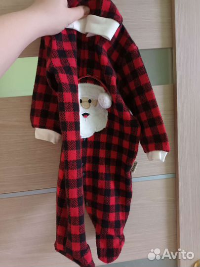 Новогодние костюмы для малышей 1-3 мес