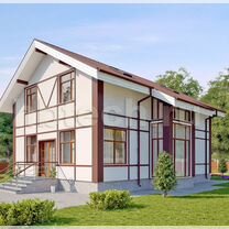Проектирование домов из газобетона / Проект дома, Свердловский