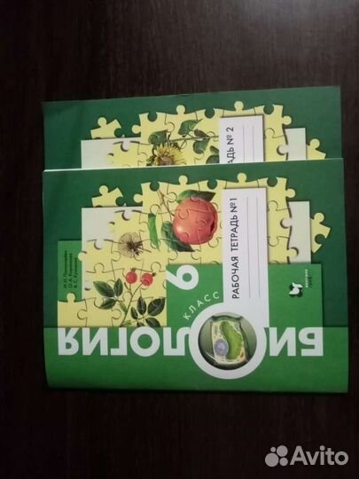 Рабочие тетради по биологии 6 класс