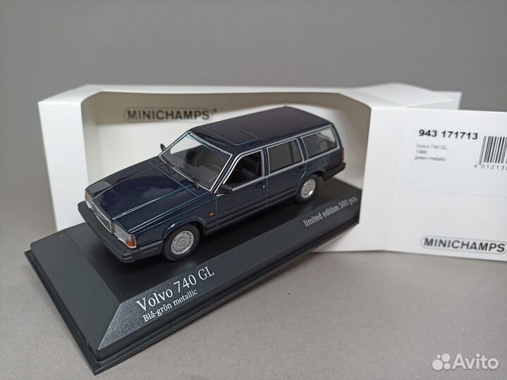Volvo 740 GL, Minichamps 1:43