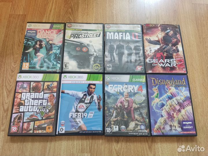Игры на Xbox 360 цена за всё