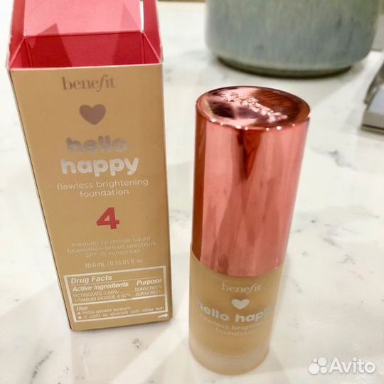Benefit hello happy тональная основа 4