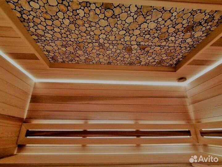 Панно из можжевельника