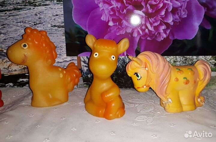 Резиновые игрушки СССР