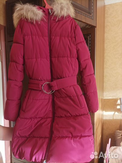 Пальто для девочки 134