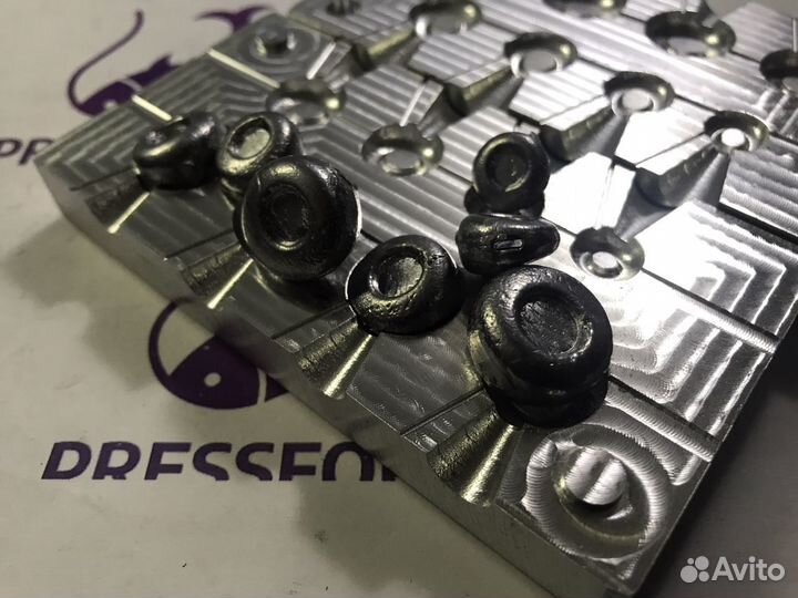 Форма чпу для литья грузил (Таблетка 4-18 г)