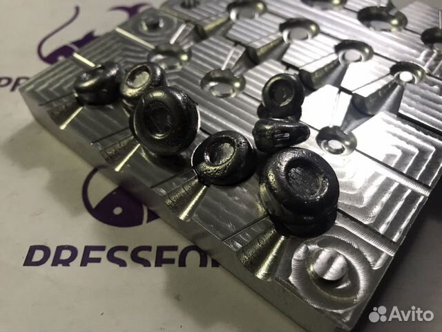 Форма чпу для литья грузил (Таблетка 4-18 г)