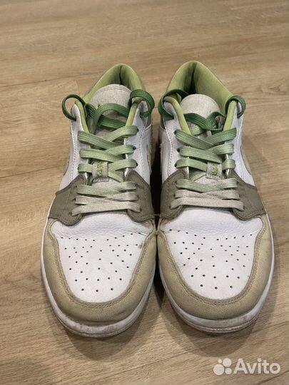 Nike air jordan 1 low pastel grind vivid green