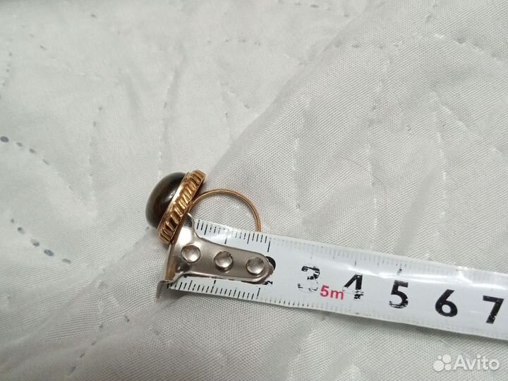Комплект серьги и кольцо