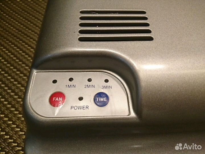 Уф лампа 36W ASN Profi c вентилятором серебро