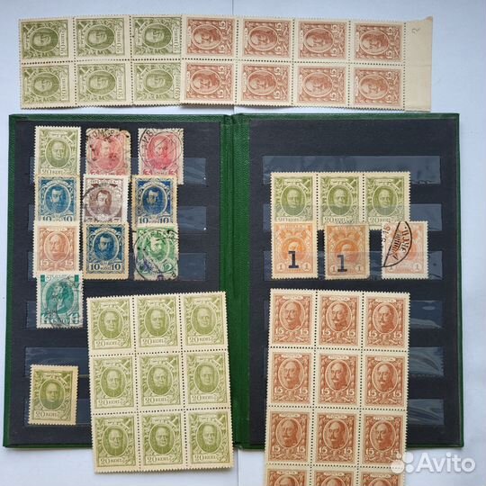 Деньги марки 1915 - 1917 годы