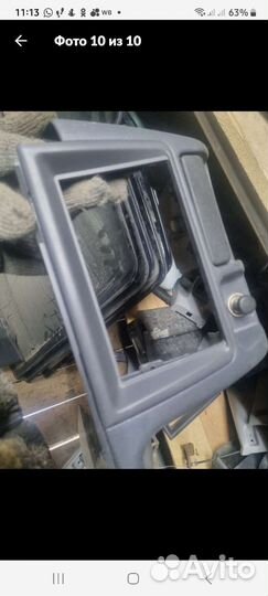 Рамка магнитолы паджеро спорт 1