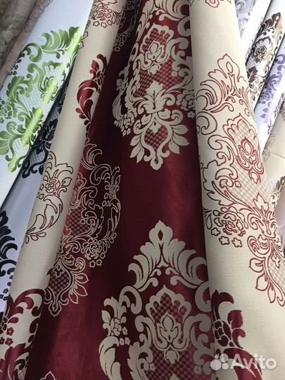 Портьеры готовые, блэк-аут корона