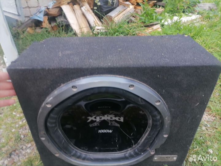 Сабвуфер sony xplod 1000w