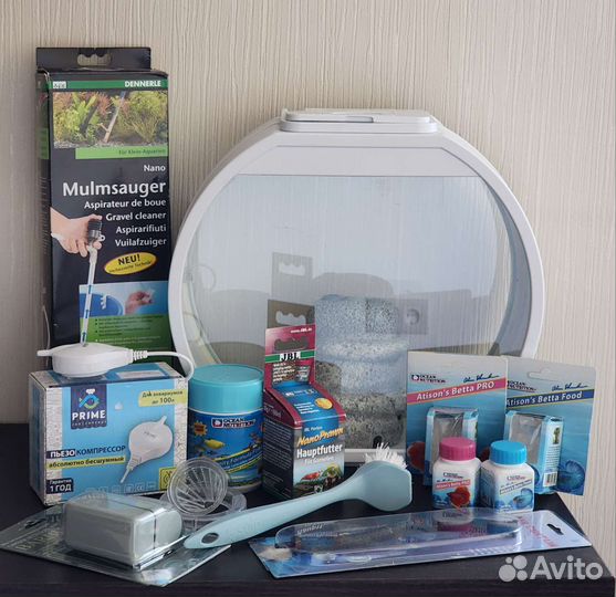 Аквариум AA-Aquarium Deco Mini 10л белый