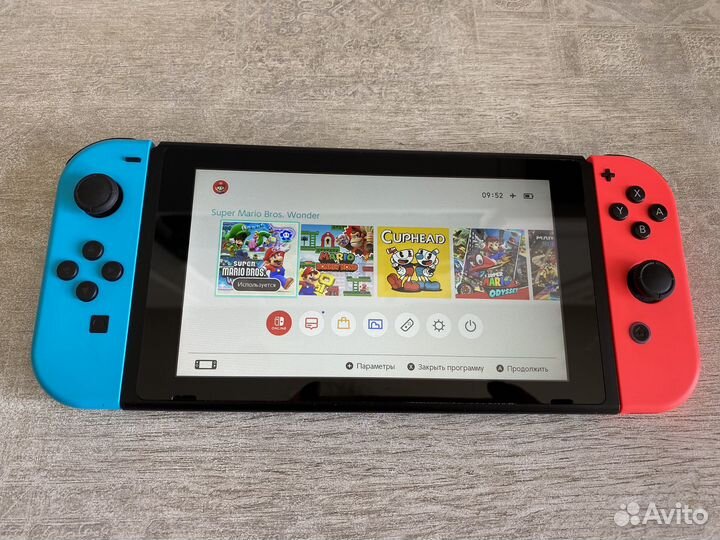 Прошитый Nintendo switch+sd 64 gb