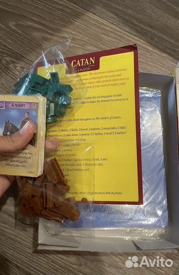 Настольная игра колонизаторы catan