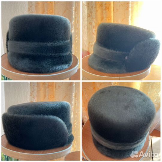 Мужская норковая шапка