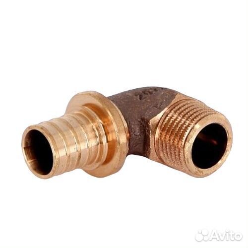 Угол Н 20х1/2' RX+ бронза надвижная rehau (рехау)