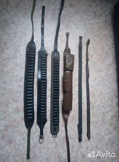 Патронташи 12 и 16 кал,ремешки для гладкоствольног