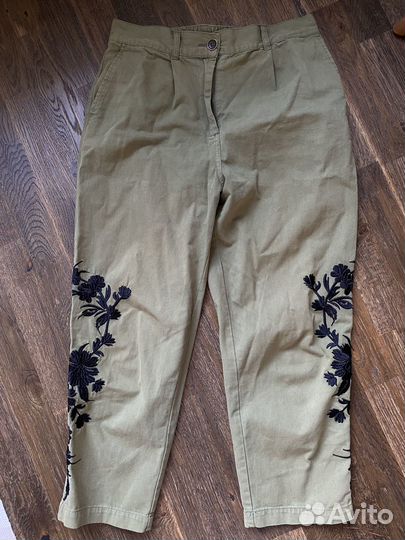 Чиносы zara колюты