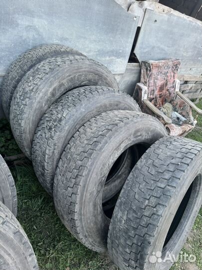 Б/у резина на камаз и фуры R22,5