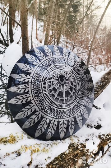 Глюкофон 32см, Эолийский лад