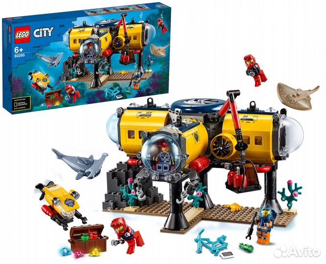 Lego city 60265 Подводная станция (оригинал)