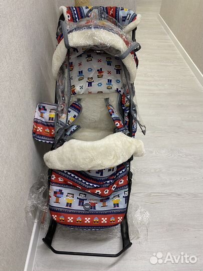 Коляска санки ника детям 7-5