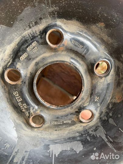Колесо (запаска) R15,vw/audi