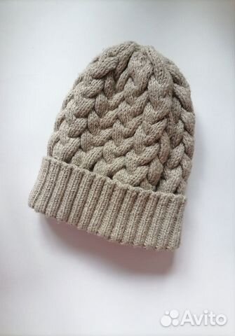 Зимняя женская шапка, ручная работа