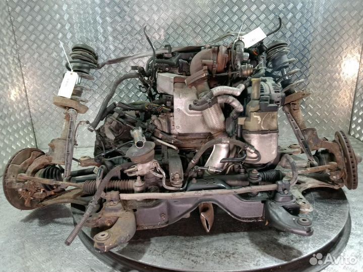 Двигатель в сборе Opel Astra G 2000 X20DTL 2.0 диз