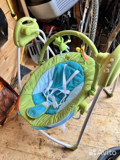 Детский шезлонг (без провода в комплекте)