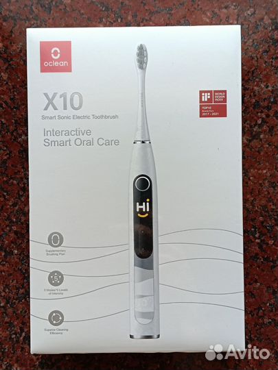 Электрическая зубная щетка Oclean X 10 R3100 серая