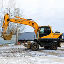 Экскаватор полноповоротный колесный Hyundai R-170