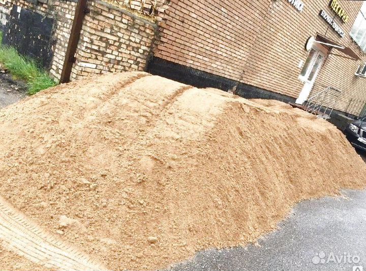 Песок карьерный