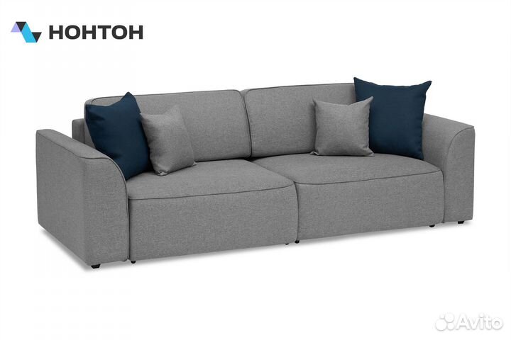 Диван еврокнижка Имир SE серый